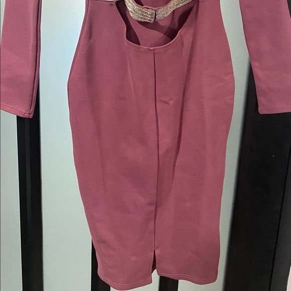 Midi Back Open Dress. - Picture 3 of 6